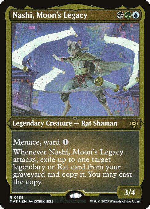 Nashi, Moon's Legacy - March of the Machine: The Aftermath Rare Card