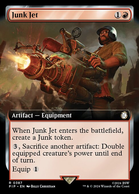 Junk Jet - Fallout Rare Card