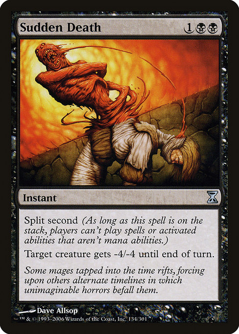 Sudden Death - Time Spiral Uncommon Card