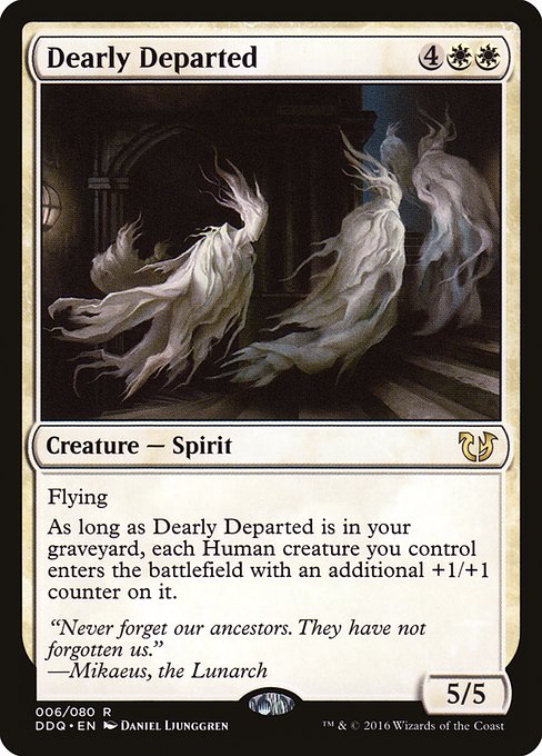 Dearly Departed - Duel Decks: Blessed vs. Cursed Rare Card