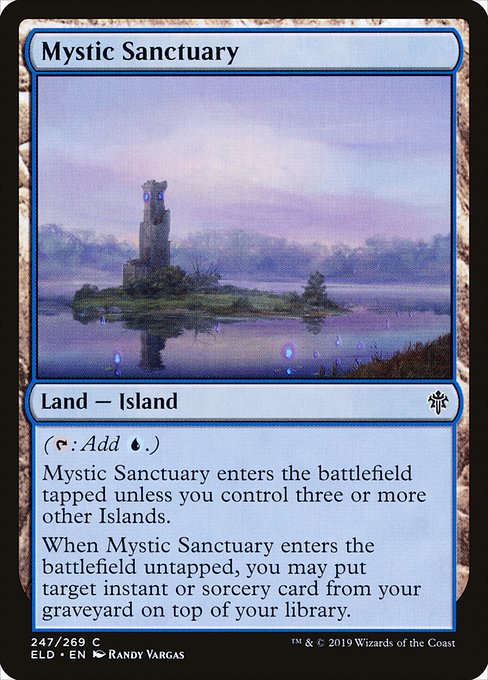 Mystic Sanctuary - Throne of Eldraine Common Card