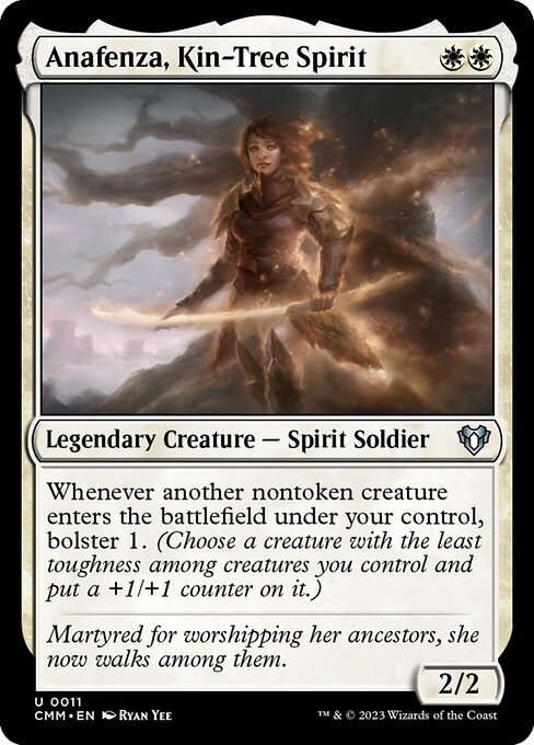 Anafenza, Kin-Tree Spirit - Commander Masters Uncommon Card
