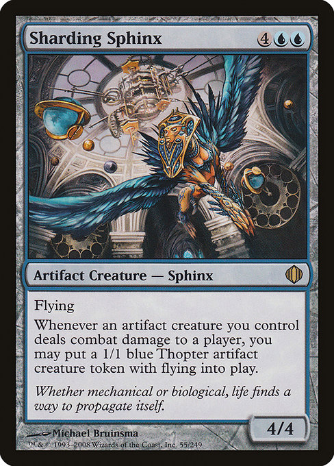 Sharding Sphinx - Shards of Alara Rare Card