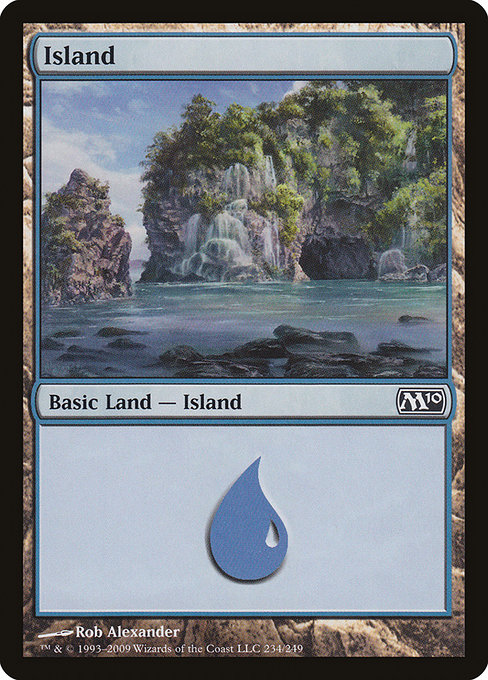 Island - Magic 2010 Common Card