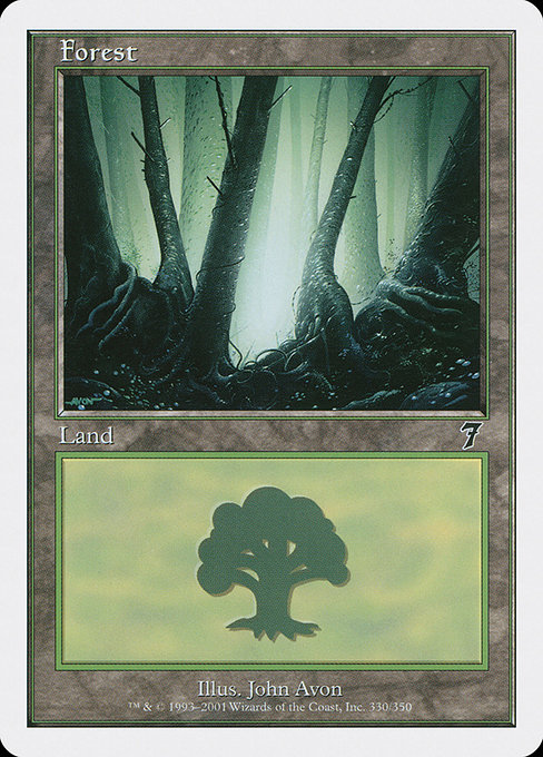 Forest - Seventh Edition Common Card