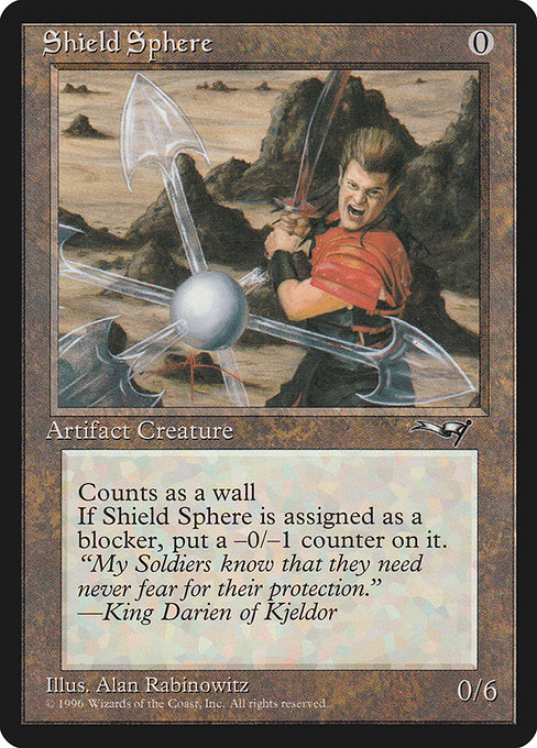 Shield Sphere - Alliances Uncommon Card