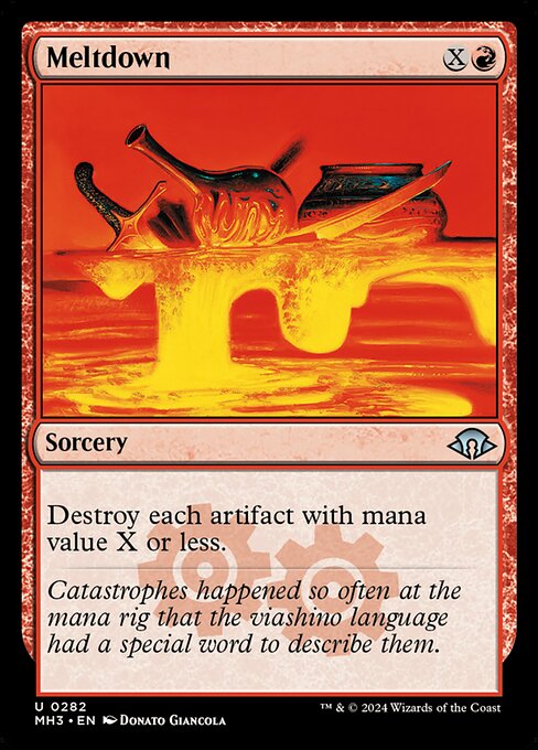 Meltdown - Modern Horizons 3 Uncommon Card