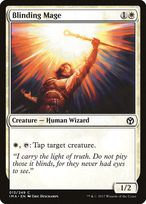 Blinding Mage - Iconic Masters Common Card