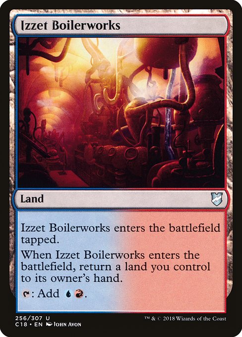 Izzet Boilerworks - Commander 2018 Uncommon Card
