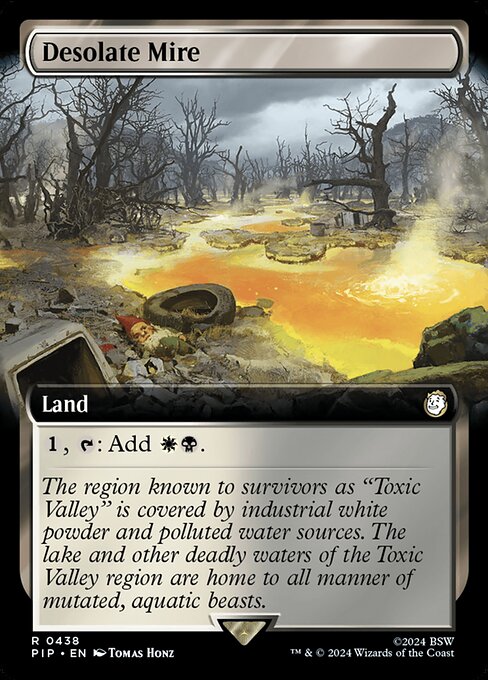 Desolate Mire - Fallout Rare Card