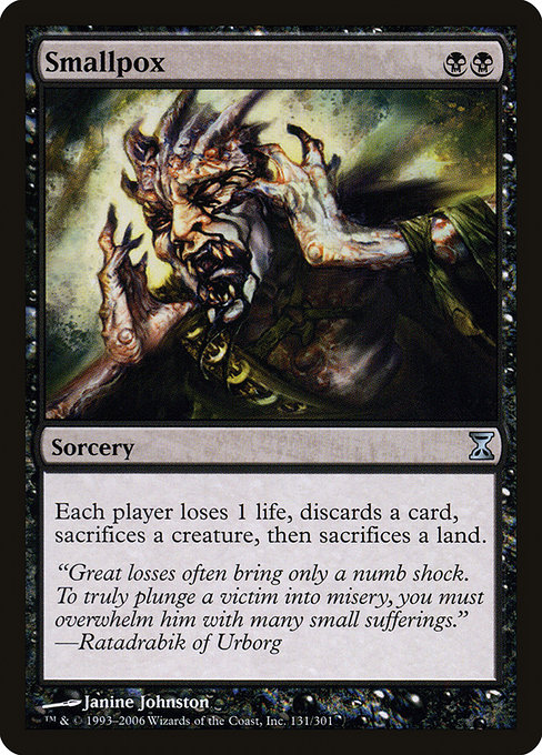 Smallpox - Time Spiral Uncommon Card