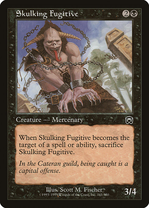 Skulking Fugitive - Mercadian Masques Common Card