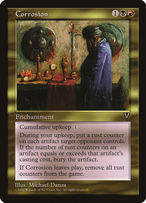Corrosion - Visions Rare Card