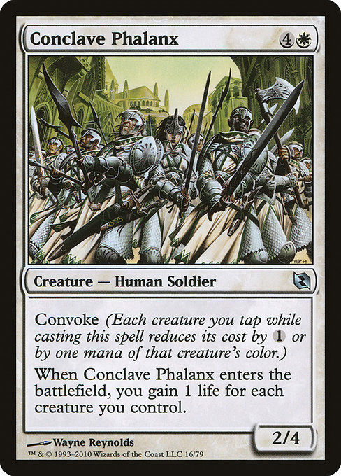 Conclave Phalanx - Duel Decks: Elspeth vs. Tezzeret Uncommon Card