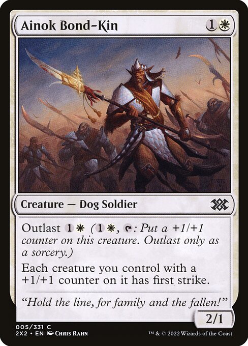 Ainok Bond-Kin - Double Masters 2022 Common Card