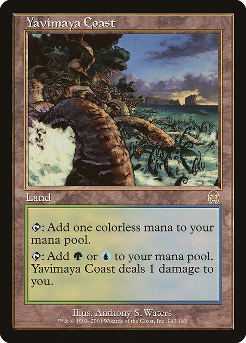 Yavimaya Coast - Apocalypse Rare Card