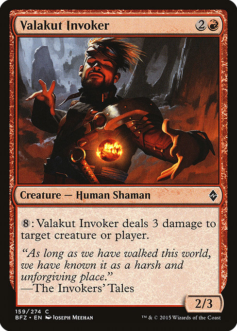 Valakut Invoker - Battle for Zendikar Common Card