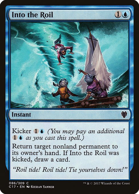 Into the Roil - Commander 2017 Common Card