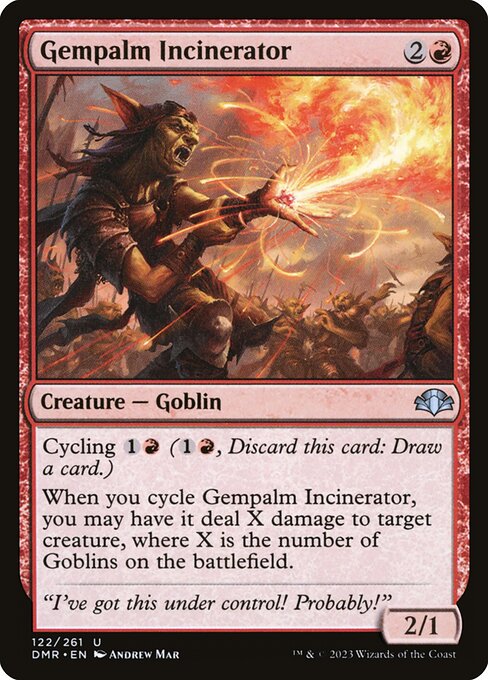 Gempalm Incinerator - Dominaria Remastered Uncommon Card