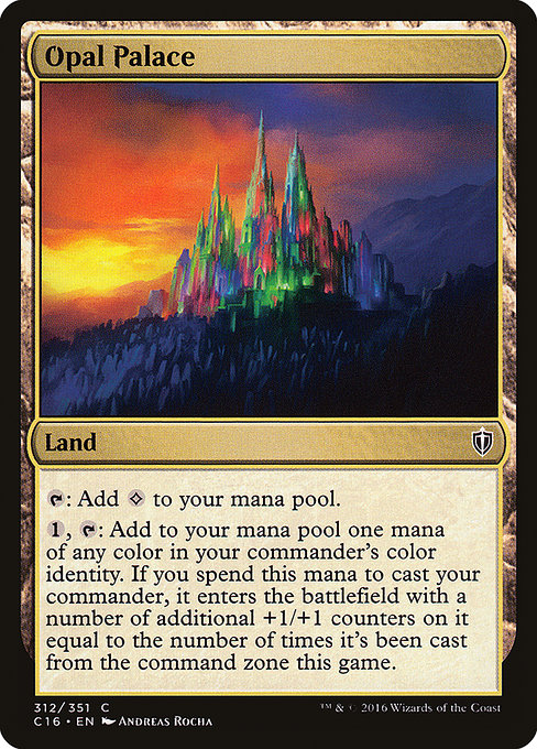 Opal Palace - Commander 2016 Common Card