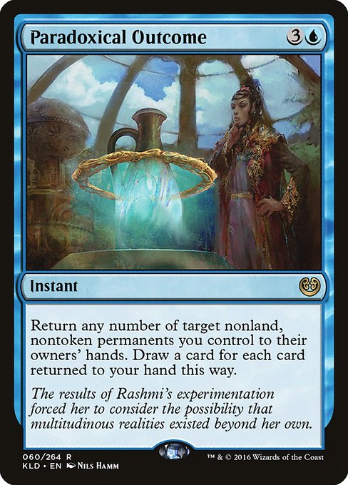 Paradoxical Outcome - Kaladesh Rare Card