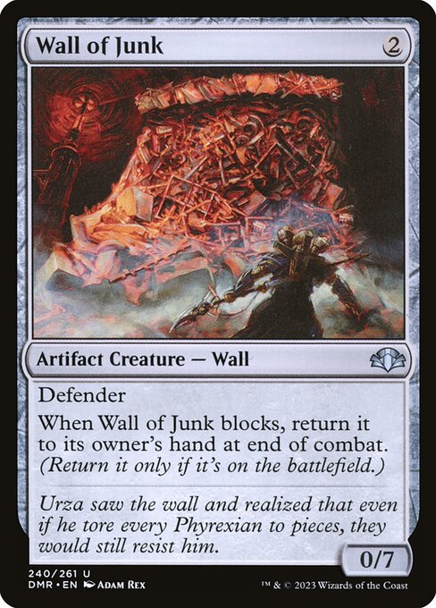 Wall of Junk - Dominaria Remastered Uncommon Card