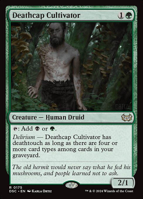 Deathcap Cultivator - Duskmourn: House of Horror Commander Rare Card