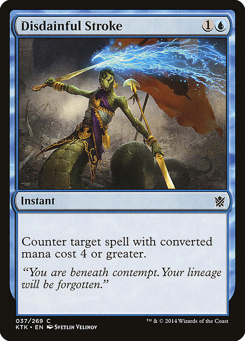 Disdainful Stroke - Khans of Tarkir Common Card