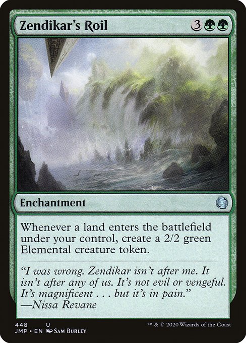 Zendikar's Roil - Jumpstart Uncommon Card