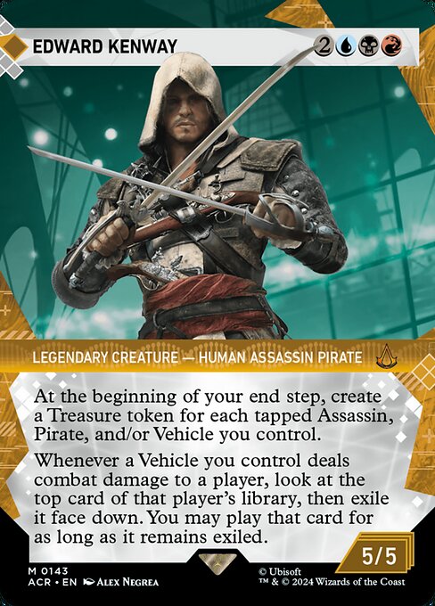 Edward Kenway - Assassin's Creed Mythic Card