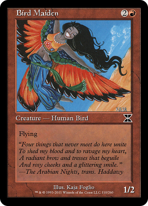 Bird Maiden - Masters Edition IV Common Card