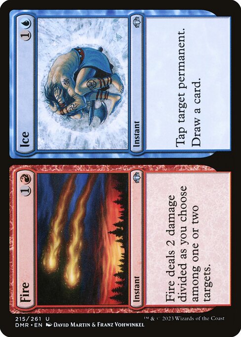 Fire // Ice - Dominaria Remastered Uncommon Card
