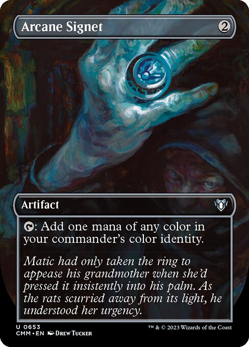 Arcane Signet - Commander Masters Uncommon Card