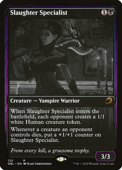 Slaughter Specialist - Innistrad: Double Feature Rare Card