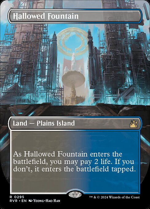 Hallowed Fountain - Ravnica Remastered Rare Card
