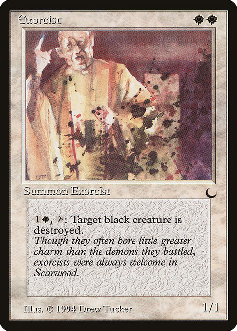 Exorcist - The Dark Rare Card