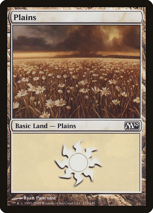 Plains - Magic 2010 Common Card
