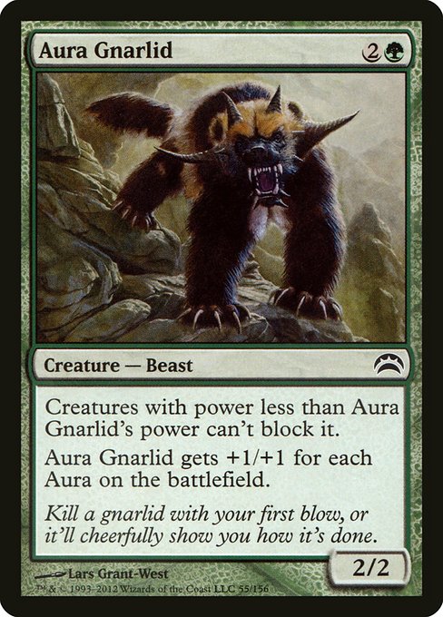 Aura Gnarlid - Planechase 2012 Common Card