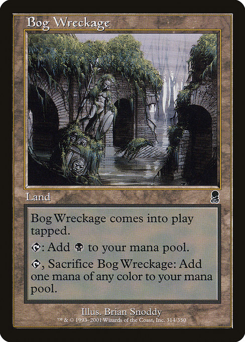 Bog Wreckage - Odyssey Common Card