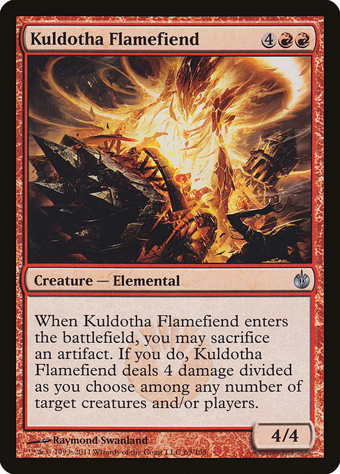 Kuldotha Flamefiend - Mirrodin Besieged Uncommon Card