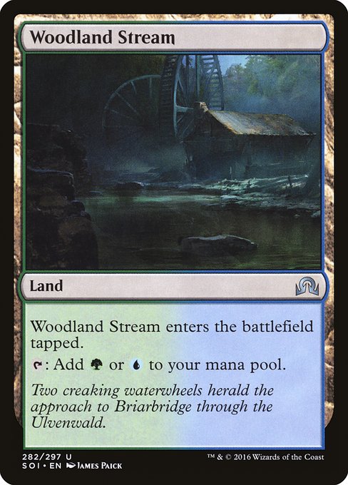 Woodland Stream - Shadows over Innistrad Uncommon Card
