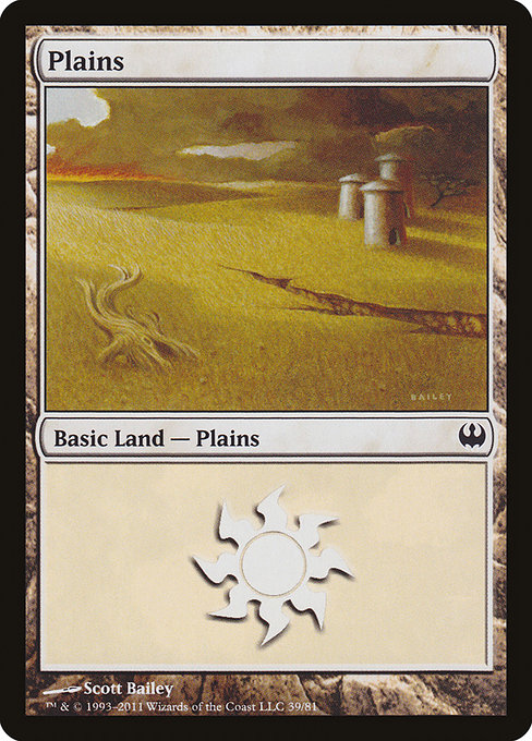 Plains - Duel Decks: Knights vs. Dragons Common Card
