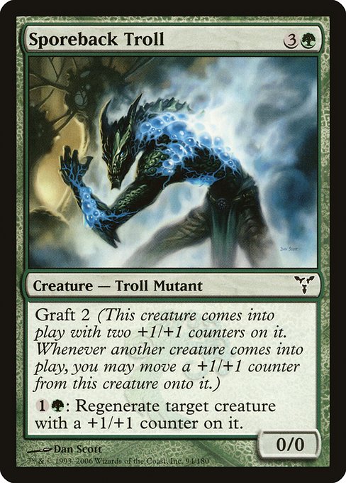 Sporeback Troll - Dissension Common Card