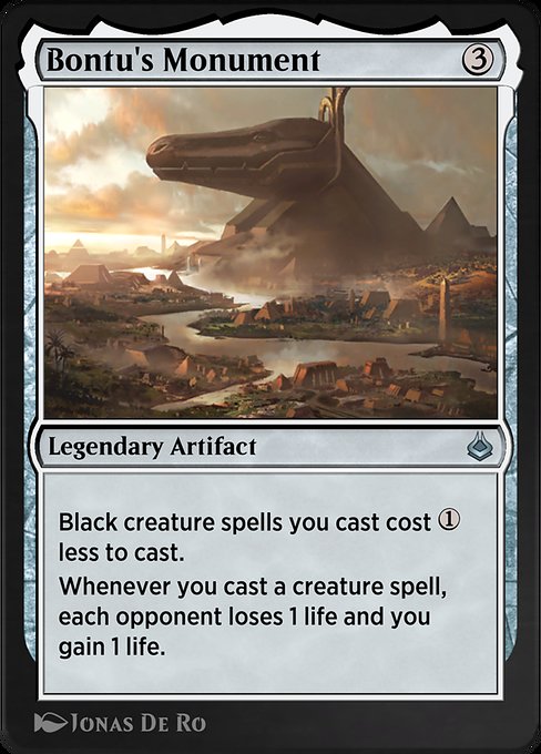 Bontu's Monument - Amonkhet Remastered Uncommon Card