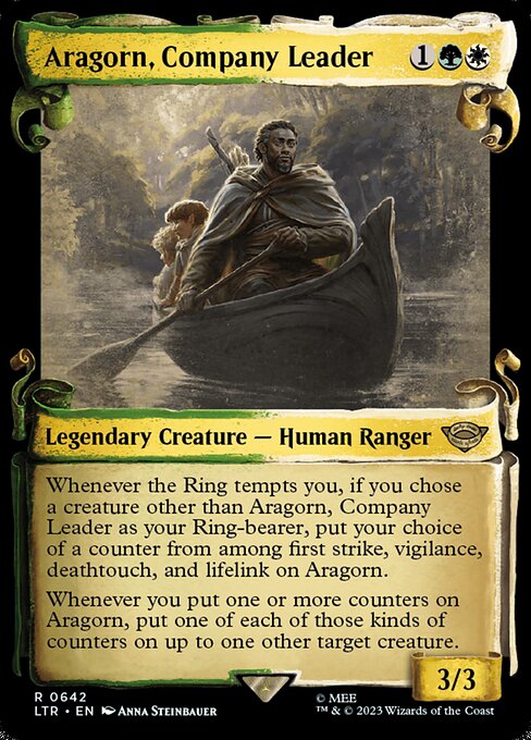 Aragorn, Company Leader - The Lord of the Rings: Tales of Middle-earth Rare Card