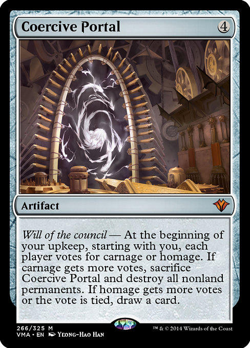 Coercive Portal - Vintage Masters Mythic Card