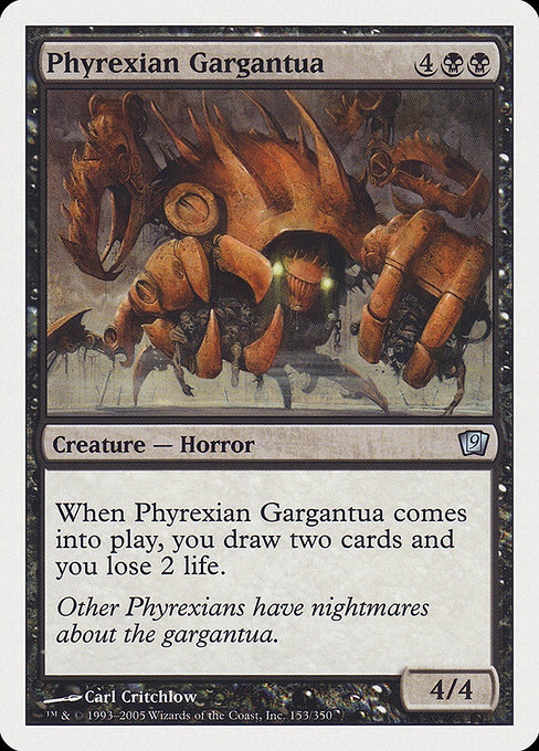 Phyrexian Gargantua - Ninth Edition Uncommon Card