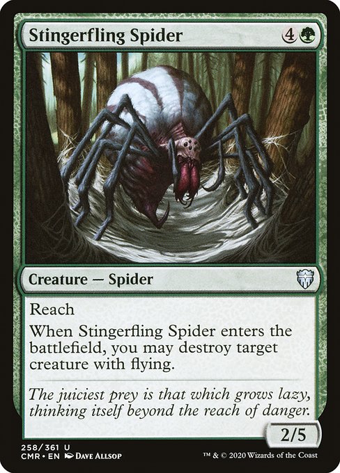 Stingerfling Spider - Commander Legends Uncommon Card