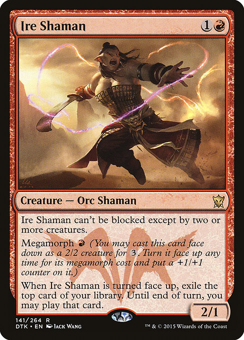 Ire Shaman - Dragons of Tarkir Rare Card