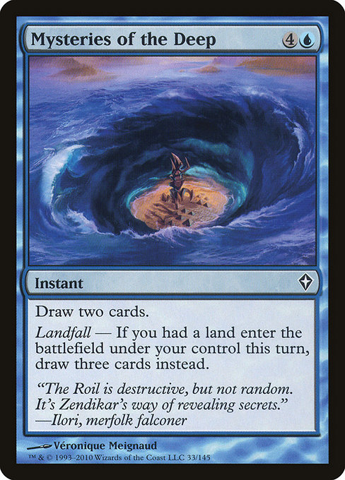 Mysteries of the Deep - Worldwake Common Card